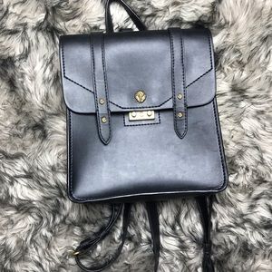 Anne Klein leather backpack purse